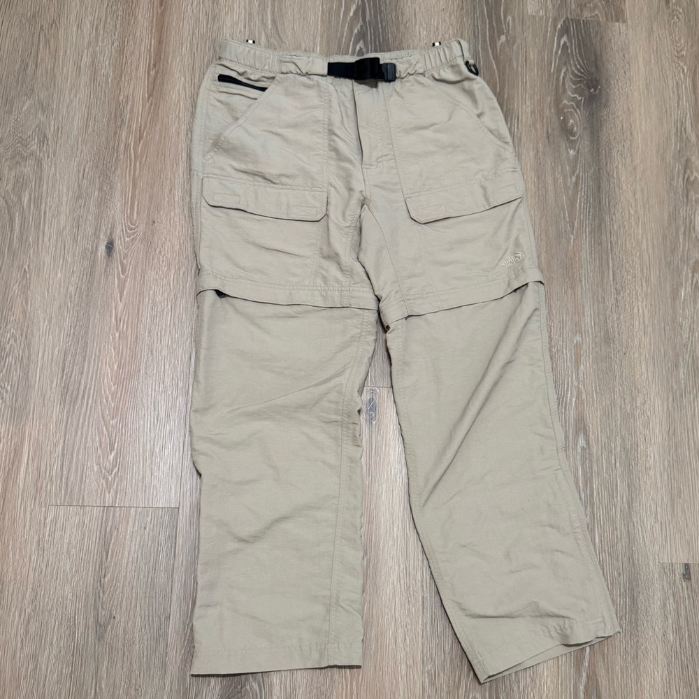 The North Face Convertible Pants Men medium short Paramount Peak Belted